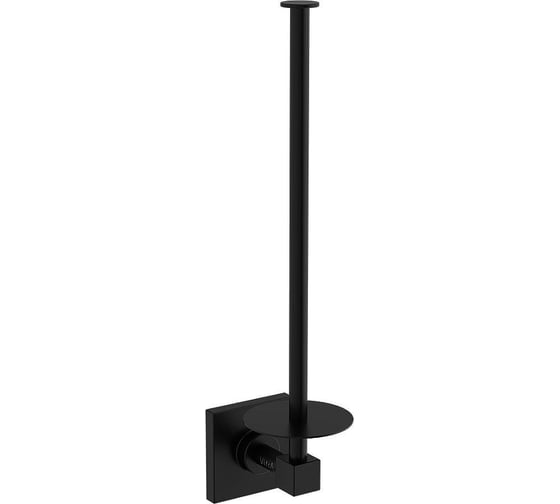 Держатель для туалетной бумаги Vitra Root вертикальный, черный матовый A4480836