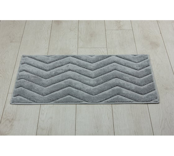 Коврик для ванной Joy Home Дублин 50x80 см, серый HY25CRH-KB 16206