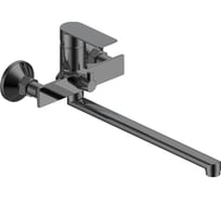 Смеситель для ванны VODA Нева/Neva Gun Metal, с аксессуарами, графит NV31AGM