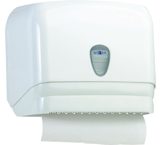Диспенсер бумажных полотенец Nofer ABS ROLL  белый 04003.W