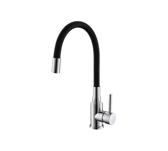 Смеситель для кухни Alveus ALVEUS FLEXA BLACK CHR 1147027