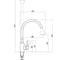 Смеситель для кухни Fmark FS8288A-01 2