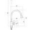 Смеситель для кухни Fmark FS8299A-12 2