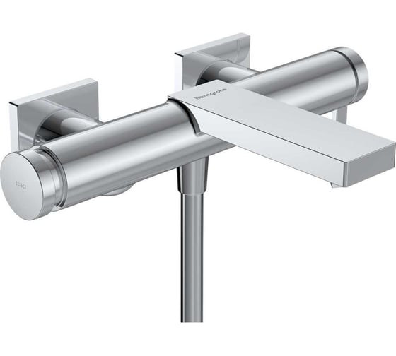 Однорычажный смеситель для ванны Hansgrohe Tecturis E наружного монтажа, хром 73420000