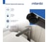 Cмеситель для настольного умывальника Milardo графит, Лип (Leap), , LEAGM01M01 5