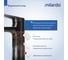 Cмеситель для настольного умывальника Milardo графит, Лип (Leap), , LEAGM01M01 6