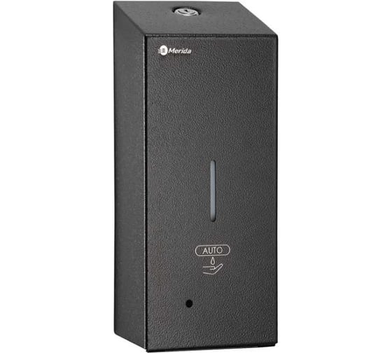 Сенсорный наливной дозатор мыла-пены металлический Merida STELLA R (BLACK), 550 мл DSC110.R