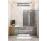 Ширма на ванну Mebelvann BEN_813_SL_T поворотная 1300x600+500 BEN_813_SL_T 1300x600+500 5