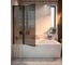 Ширма на ванну Mebelvann BEN_813_BL_T поворотная 1300x600+450 BEN_813_BL_T 1300x600+450 1