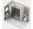 Душевая дверь RGW 130x195 PA-111-Nb Никель браш/Матовый графит/6 мм (EasyClean) 810811113-2514 3