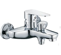 Смеситель для ванны Rainsberg однорычажный, монолитный короткий излив 120 мм R0802F