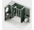 Душевая дверь RGW 150x195, PA-111-W, белый/прозрачное, 6 мм (EasyClean) 810811115-15 3