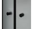 Душевая кабина RGW 100x100x200 AN-208-B, Полукруг/Чёрный/Матовое/5 мм (3 уп.) 381320800-24 3