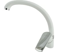 Смеситель для кухни Rainsberg белый, однорычажное управление, силумин R0202AF-1 R2013KF