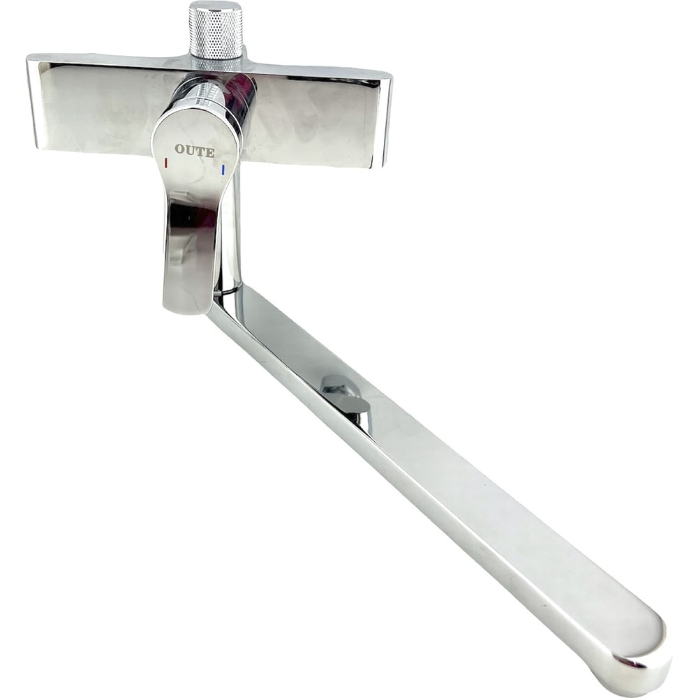 Смеситель для ванны OUTE длинный поворотный излив 300 мм, латунь T11123 ...