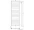 Электрический полотенцесушитель STINOX Maxima Luxe MAX160L-220 3