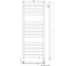 Электрический полотенцесушитель STINOX San Remo Luxe SAN140L-220 2