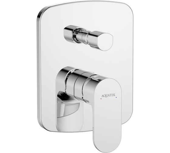 Смеситель для ванны AQUATEK AQ1946CR АЛЬФА (внешняя и скрытая часть) 00000147271