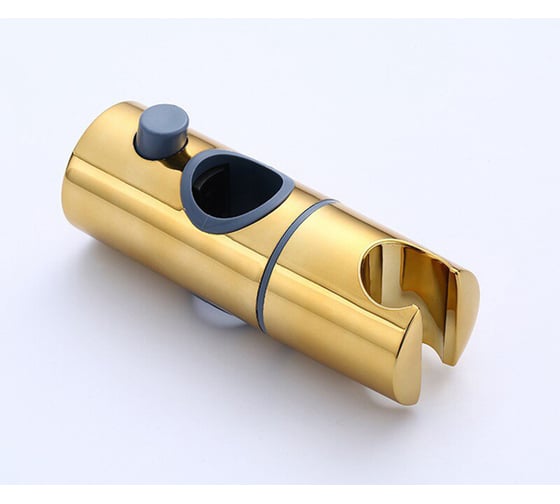 Скользящий кронштейн универсальный для душевой штанги Bronze de Luxe D23-25mm, золотой 21675