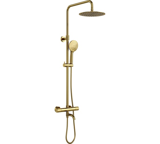 Душевая система со смесителем WasserKraft Мюриц (Muritz) 98101.208.207PG
