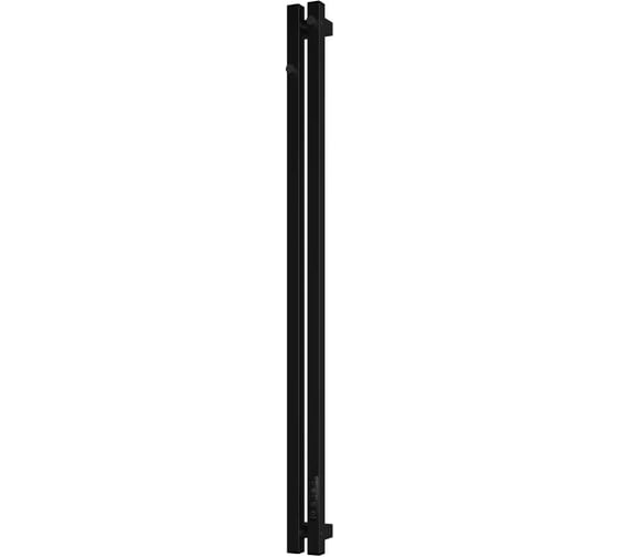 Полотенцесушитель электрический INDIGO Style 4 PRO (electro) 120/18, таймер, скр. монтаж, унив. подкл. R/L, черный муар LSPRE120-18BRRt