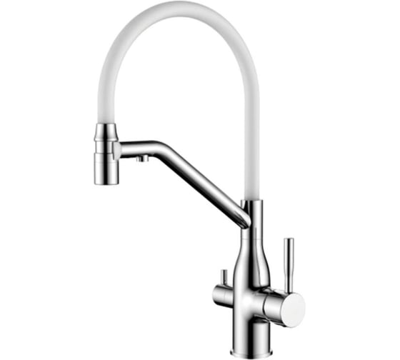 Смеситель для кухни Ledeme с гибким изливом L4797-3