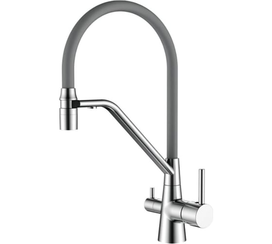 Смеситель для кухни Ledeme с гибким изливом L4897A-9