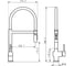 Смеситель для кухни Fmark FS0252C 2