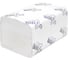Полотенца листовые FlyPapir Premium SmartMix V-сложение, 2-слойные, 200 листов, 20.5x22.5 см, ширина 11.5 см, 19 г/м² 262002/205 1