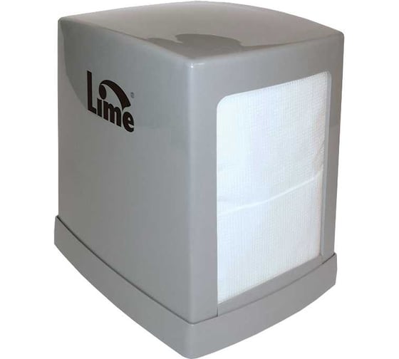 Диспенсер для салфеток Lime LIME Napkins 18x24 см, серый 947007
