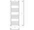 Сунержа ДР Богема PRO 1200х400 (Матовый белый) 30-0460-1240 2