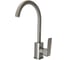 MIXLINE Смеситель для кухни 35k МЛ16-031Г ГРАФИТ высок.излив б/отв бок п/гайку без подводки 559115 1