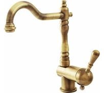 Смеситель для раковины/умывальника RavSlezak LABE с круглым поворот. изливом, бронзовый L408.5/8SM