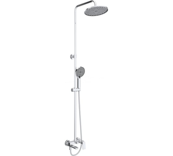 Душевая стойка BelBagno со смесителем и изливом MARINO-VSCM-CRM