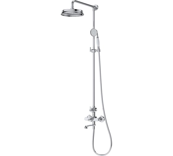 Душевая стойка со смесителем и изливом Cezares LIBERTY-F-CVD-01