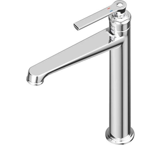Смеситель для накладной раковины без донного клапана BelBagno BOHEME-LMC-CRM-W0