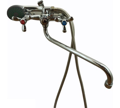 Смеситель для ванны MYNAH поворотный круглый излив 300 мм, латунь M2367