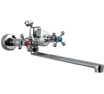 Смеситель для ванны MYNAH поворотный плоский излив, длиной 300 мм, латунь M2165