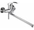 Смеситель для ванны MYNAH поворотный плоский излив, длиной 350 мм, латунь M2227 1