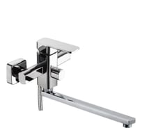 Смеситель для ванны MYNAH с длинным изливом, сатин, латунь M2204A