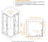 Душевой уголок RGW 90x 90x195 PA-39-Gr Квадрат/Серый/Прозрачное/6 мм (Easy) 03083999-110 7