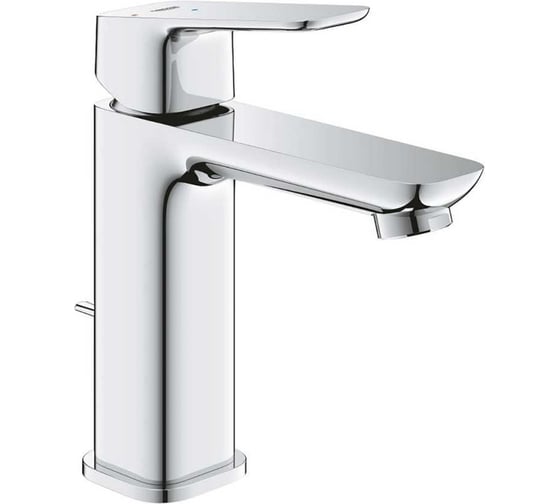 Смеситель для раковины Grohe Cubeo с донным клапаном M-size, хром 1017580000