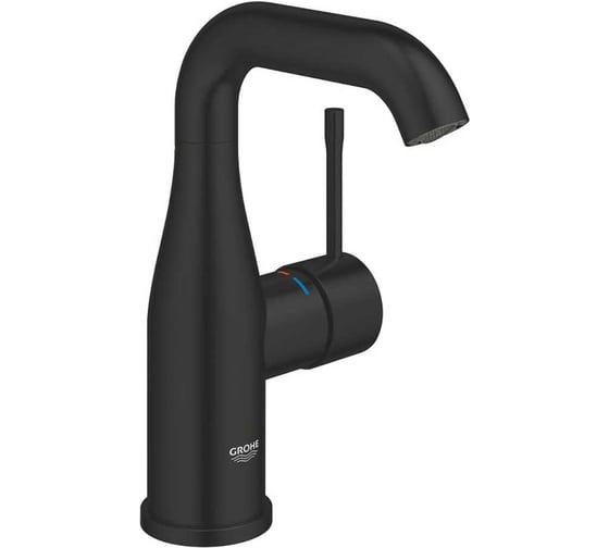 Смеситель для раковины Grohe Essence с донным клапаном M-size, матовый черный 237982431