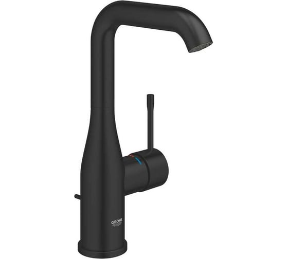 Смеситель для раковины Grohe Essence с донным клапаном L-size, матовый черный 326282431
