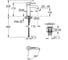 Смеситель для раковины Grohe Essence с донным клапаном S-size, матовый черный 237972431 2