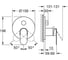 Смеситель для ванны Grohe Plus с переключателем на 3 положения, теплый закат матовый 24093DL4 2