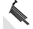 Полотенцесушитель электрический ENERGY I chrome G3 Double, RAL 9005 черный матовый 00-УТ-00943 4