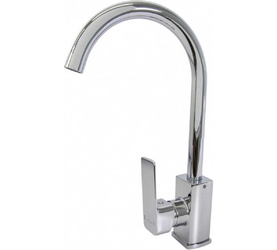 Смеситель для кухни MIXLINE МЛ16-031 35k, высокий излив, б/отв бок, под гайку, без подводки 559114