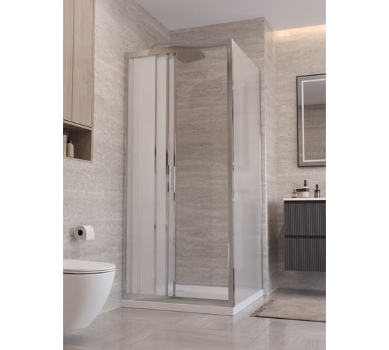 Душевой уголок BelBagno UNO-195-AF-31-90-P-Cr