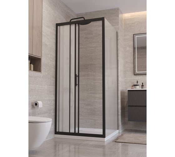 Душевой уголок BelBagno UNO-195-AF-31-90-P-NERO